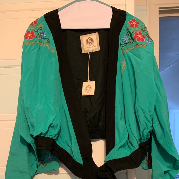 Chasing Unicorns Jackets & Blazers - Chasing unicorns silk jacket